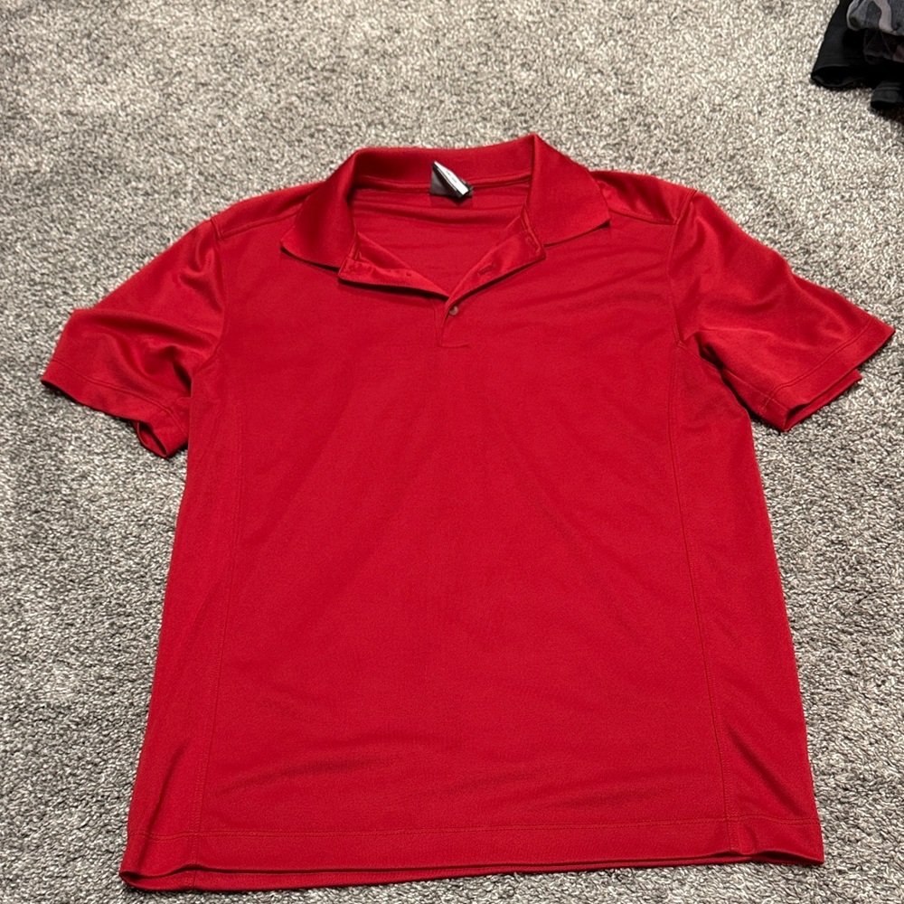 Nike Red Golf Shirt Small